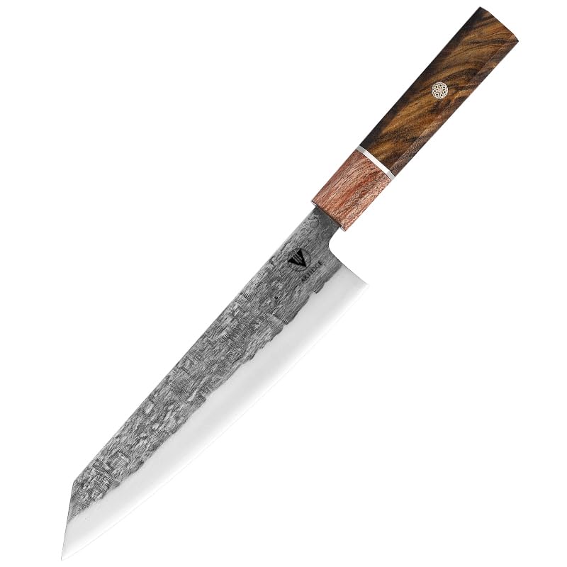 ARTIDGE 8? Japanese Kiritsuke Chef Knife - High-Carbon Stainless Steel, Hand-Sharpened Razor Edge, Ergonomic Pakkawood Handle for Precision Slicing, Meat, Vegetables & Sushi with Premium Gift Box