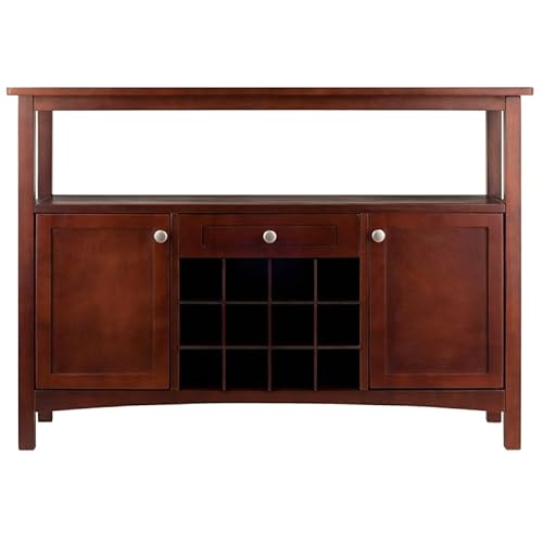 Winsome Colby Buffet Cabinet, Walnut, 45.51X15.75X32.05 #TOP6