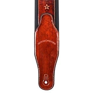 Walker And Williams GB-22 Sangle de guitare rembourrée avec fleur de lys et chaîne française pour guitares acoustiques… - Les Beatles, Paul McCartney, John Lennon, RIngo Starr, George Harrison Walker And Williams GB-22 Sangle de guitare rembourrée avec fleur de lys et chaîne française pour guitares acoustiques… – Image 6