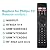 NH800UP RF402A-V14 IR Replacement for All Philips Smart TV Remote Control, Replacement Remote for Philips Android LED LCD 4K Smart TV 43PFL5766 50PFL5604 65PFL5504 65PFL5604 75PFL5704