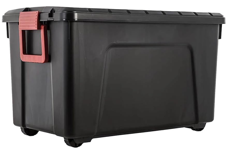 Solent PlasticsPower Box 110 Litre Storage Trunk with Wheels