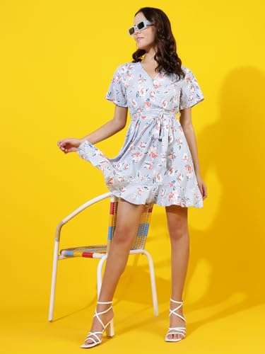 Image of KOTTY Women's Glamour Galore Morning Drift Multicolored Dress