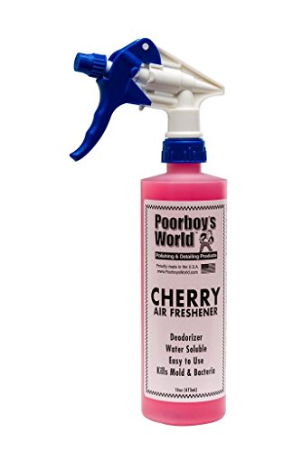 Poorboy's World AFC-PB - Ambientador para limpieza de coche, cereza, 473 ml