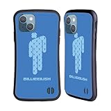Head Case Designs sous Licence Officielle Billie Eilish Blohsh Bleu Art Clé Coque Hybride Compatible avec Apple iPhone 13