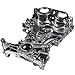 25199424 Engine Timing Cover Compatible with Chevy Cruze Sonic Trax 2011-2021, Encore 2015-2019 4 Cyl 1.4L Timing Chain Oil Pump Cover #Replaces 55562788, 25194353, 55565338