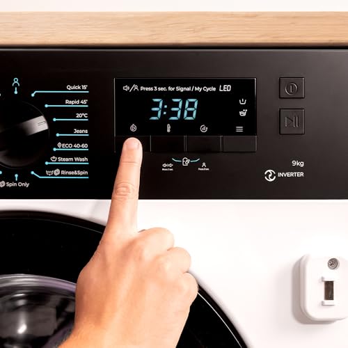 Lave-Linge Cecotec Bolero DressCode 940 BI – Chargement Frontal 9 Kg, 1400 Tr/min, SteamMax - vue 8