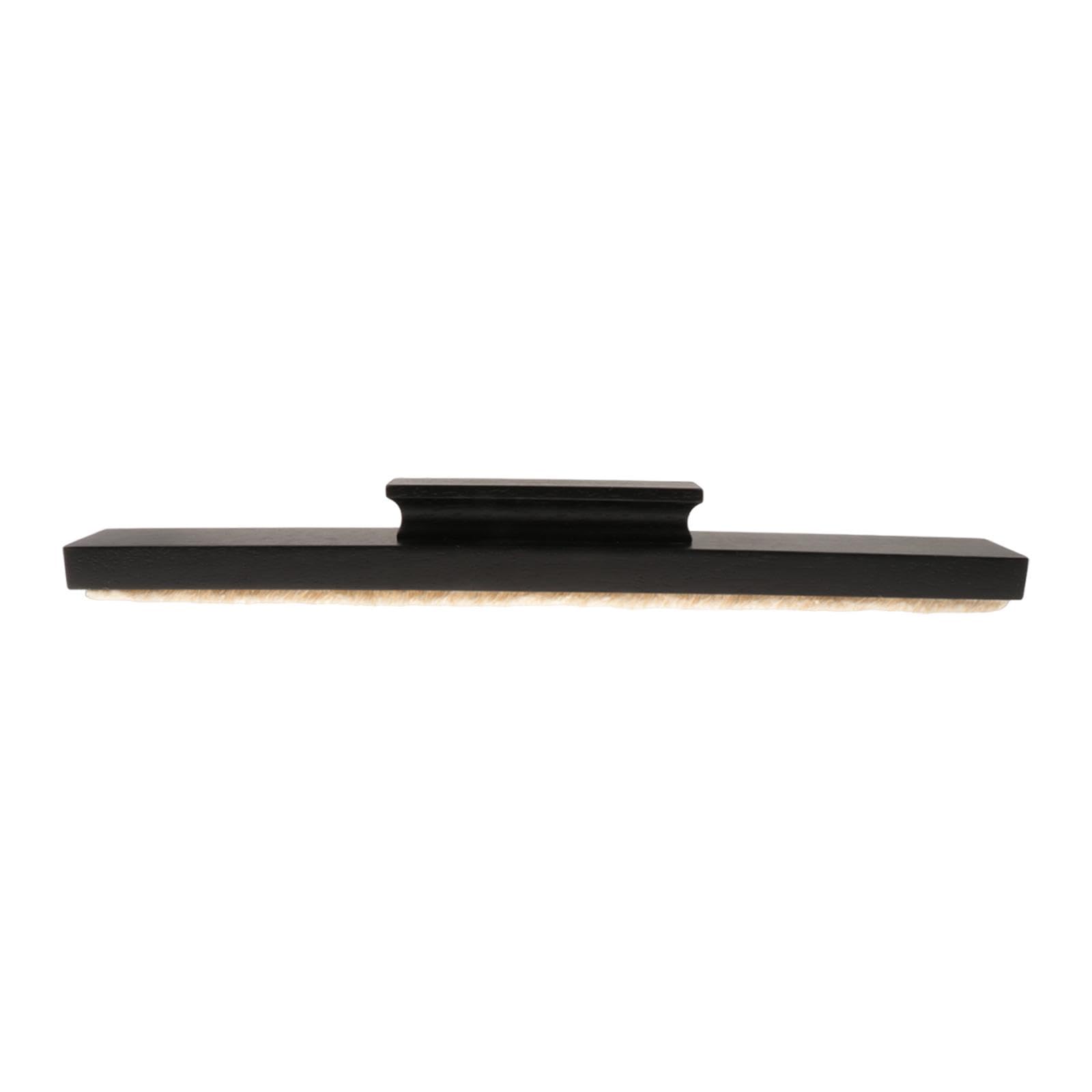 Shuffleboard Bürstenholz Spiele Kompakte Ausrüstung Robustes Leichtes Shuffleboard Sweep, Schwarz