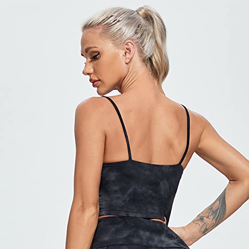 Luogongzi Crop Tank Tops For Women Padded Sport Bras Gym Fitness Yoga Athletic Workout Summer thumb #5