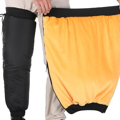 Genouillère thermique contre le froid et la pluie en cyclisme et ski