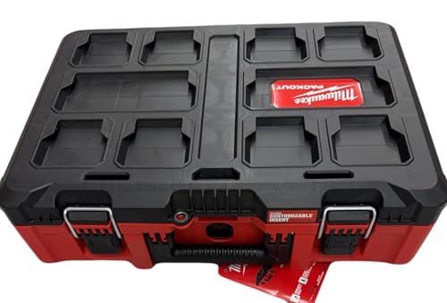 Milwaukee 48-22-8450 PACKOUT Tool Case with Foam Customizable Insert