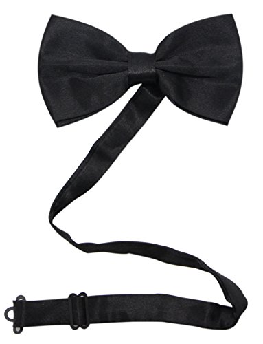 Suspenders And Pre-Tied Bowtie Set For Boys And Men By Jaifei, Casual And Formal (Men(47 Inches), Black) #TOP3
