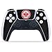 DeinDesign Skin kompatibel mit Sony Playstation 5 PS5 Controller Folie Sticker Eintracht Frankfurt SGE Adler