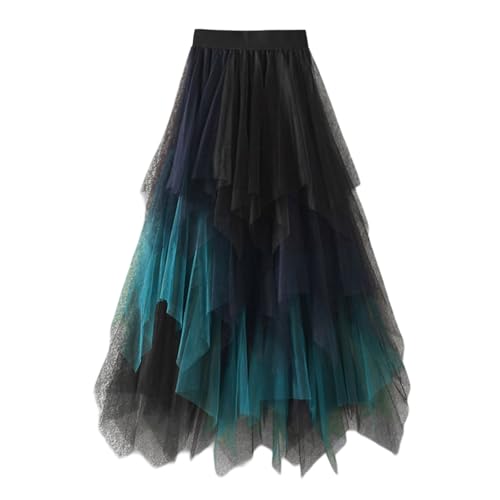 Robe de mariée jupon long et tutu pailleté coupe trapèze sans cerceau