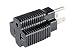 AKJIA UL listed 15 Amp Household Plug to 20 Amp T-Blade Female Adapter