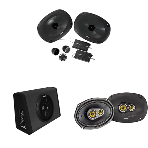 Kicker 11PT250 Powered Sub Enclosure & 46CSS694 6x9 Component, 46CSC6934 6x9 Bundle