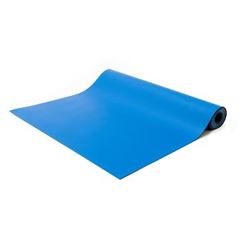 Bertech-2059 ESD Soldering Mat Roll Made in USA, 2 Feet Wide x 10 Feet Long x 0.06 Inches Thick, Blue, RoHS and REACH Compliant