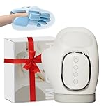 Handmassagegerät mit Thermotherapie, Wireless Handmassagegerät mit Wärme, Elektrisches Handmassagegerät mit 3 Luftkompression-Modi und 5 Stufen der Einstellbaren Stärke, Großes Geschenk