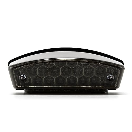 Luces traseras rojas de freno para rutas nocturnas seguras en moto 620 5