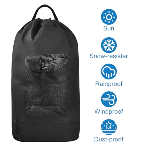 Laundry Bag Backpack, Extra Large Laundry Hamper Bag, Portable Travel Laundry Bags - Image 3