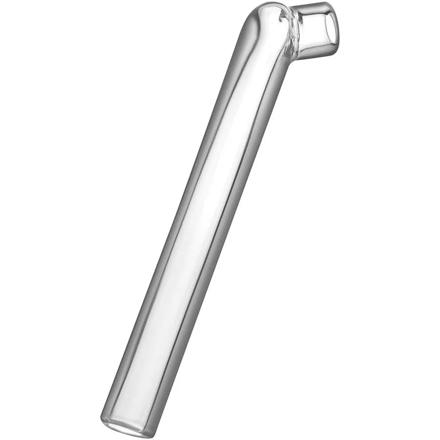 Langes Glasrohr-Mundstück Kompatibel mit Venty Cooling Unit – Inklusive 2 Silikon-Dichtungen, 1 Packung