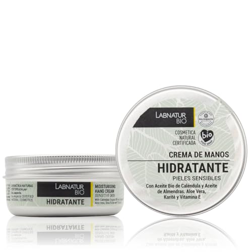 Feuchtigkeitsspendende Handcreme - sensible Haut - Labnatur Bio - 50 ml