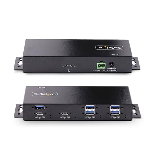 StarTech HUB INDUSTRIEL USB 10GBPS A 7 - vue 4