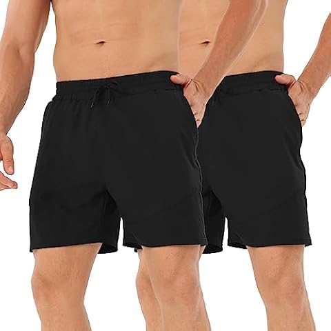 HOPLYNN Men's Lightweight Running Shorts Pack Cover