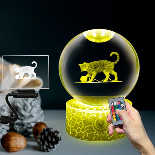 Yan tech Light 8CM bola de cristal lindo
