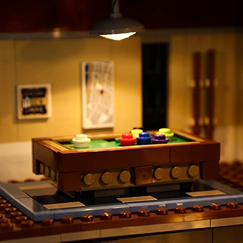 BRIKSMAX Led Beleuchtungsset für Lego Ghostbusters Feuerwehr-Hauptquartier - Compatible with Lego 75827 Bausteinen… – Bild 6