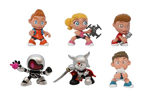 Ninja Kidz Tv Series 2 Collector Pack C | Includes 6 Ninja Action Figures And Mission Cards | Unique Removable Weapons | Great Gift & Fun Toy For Kids #TOP2