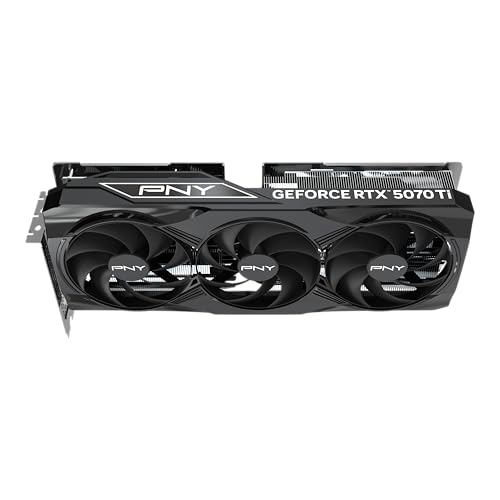 PNY Carte Graphique GEFORCE RTX™ 5070 Ti 16Go Overclocked Triple Fan Plus DLSS 4