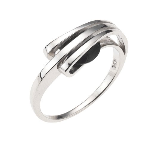 ZEEme Silver Damenring Achat 360270668, Argento