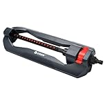 EDEN ED17169 Lawn & Garden Essential Oscillating Water Sprinkler For Yard 16 Nozzles, Covers up to 3,600 sq. ft