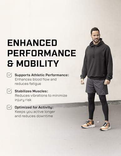 DFND Men's Recover Rx Compression Pant – Graduate Compression Recovery & Performance, Reduce Fatigue & Soreness - Made in USA4