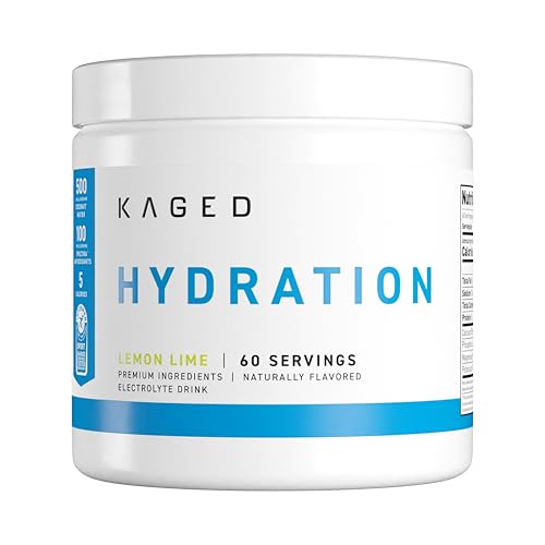 Image of Kaged Hydration Drink Mix | Sugar Free | Tastes Amazing | 5 Key Electrolytes, 60 Servings