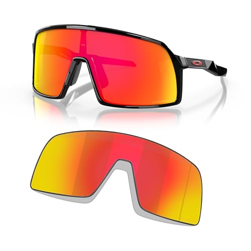 Oakley Original Sutro OO9406 00000537 Prizm Ruby Iridium Replacement Lenses for Men for Women -Frames Not Included