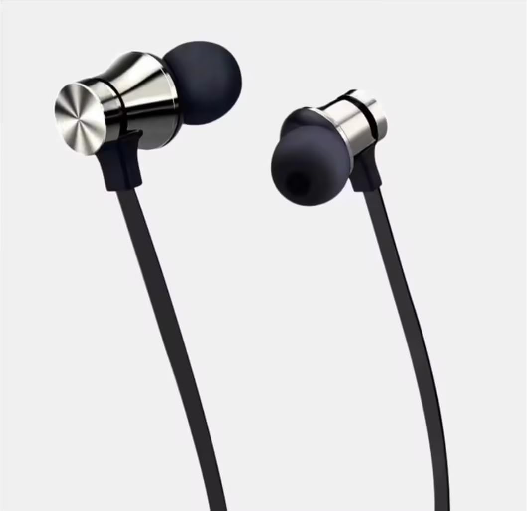 Black Earphone in-Ear Stereo Headset Earphone Wireless Bluetooth Headphone,Earbud and in-Ear Headphones for Sports Running Workout - Image 7