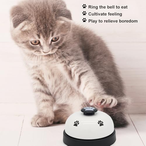 Trainingsglocken für Haustiere,Hund Türklingel,Türklingeln für Töpfchenkommunikation,Hundeglocke mit Pfotenabdruck Button,Katzenklingel Hundeklingel für Haustiere Töpfchentraining Kommunikationsgerät