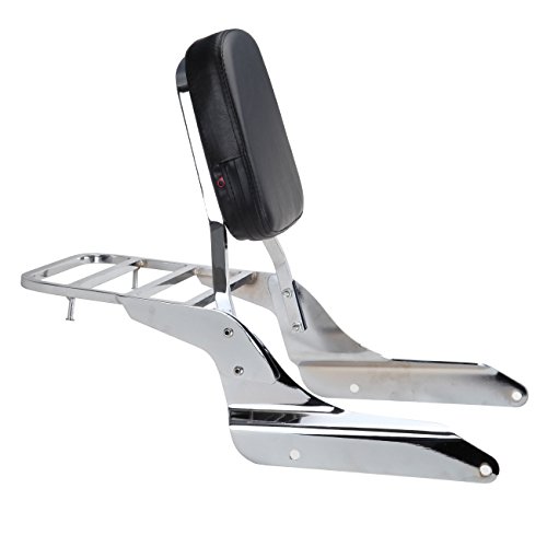 H-YEEU 4-in-1 Sissy Bar Rack