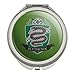 Harry Potter Slythrerin Quidditch Shield Compact Travel Purse Handbag Makeup Mirror