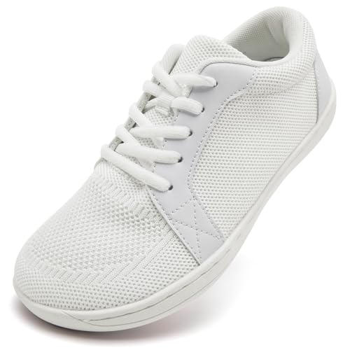 Womens Walking Shoes Wide Toe Box Barefoot Shoes Sneakers Zero Drop Non Slip Breathable Minimalist Shoes