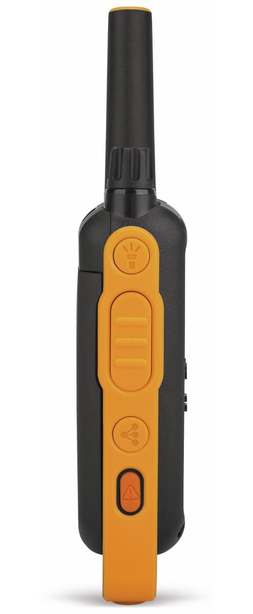 Motorola T82 Extreme Krótkofalówka, Czarny/Pomarańczowy, 2 Sztuki
