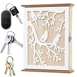 Cadeau Parfait : fonction de rangement pratique et design classique de style campagne, cette boîte à clés propose une solution sécurisée et stylée pour organiser les clés tout en rehaussant l'esthétique de votre décoration intérieure, un choix exceptionnel pour les housewarming ou les fêtes