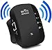 Produktbild WLAN Booster, WLAN Verstärker 300Mbit/s 2,4GHz WiFi Range Extender, Fast-Ethernet Port, WPS Taste, Mini WLAN Verstaerker Receiver Kompatibel mit Allen WLAN Geräte