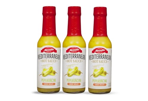 Mezzetta Peperoncini Sauce - Mediterranean Hot Sauce for Chicken, Grilled