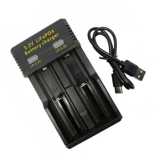 �����\�� LiFePO4 �o�b�e���[�[�d USB �d�� 3.2V 14500 18650 26500 �Z���d���}���`�݊� USB �[�d
