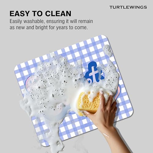 Image of TURTLEWINGS | Mousepad | Inspirational Quote Mousepad - 22x18 cm, 3mm Thick | Abstract Design Non-Slip Rubber Base | Office, Study & Gaming Use | Premium Smooth Surface 3