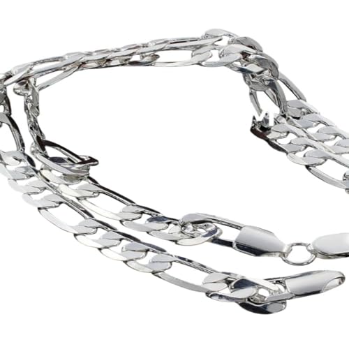 Collier chaîne anti-noircissement en argent 925 et acier, le bijou durable qui ne bouge pas