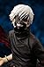 YLQANONG Kaneki Ken Figures Kaneki Ken Anime Figure Statues Interchangeable Head Anime Action Figurine for Fans 23CM/9.06IN