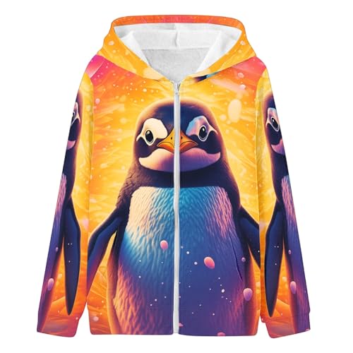 Pull tendance avec capuche enfants idéal pour activités de plein air - 3